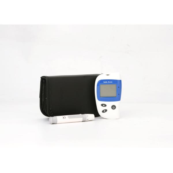 5 Seconds Rapid Testing Result Blood Glucose Monitoring Device With Warning Indicator