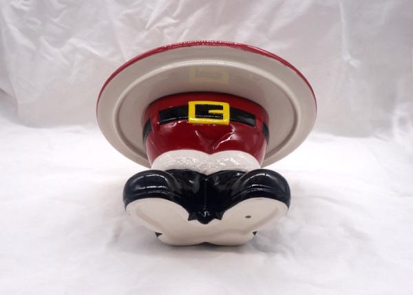 Santa Feet Shoes Christmas Cake Stand For Holiday Christmas Decoration