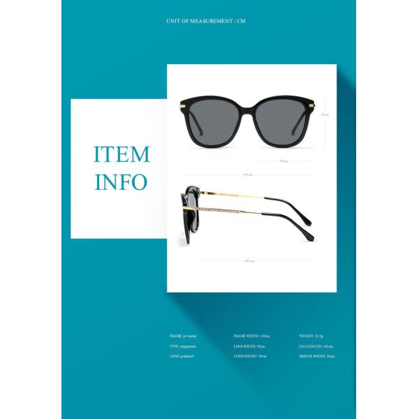 Ins Trend Retro Designer  Harajuku Style 143MM Women Sunglasses