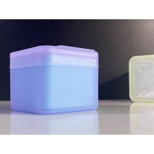 Пластиковые косметические банки для хлопкового листа и мокрых салфеток