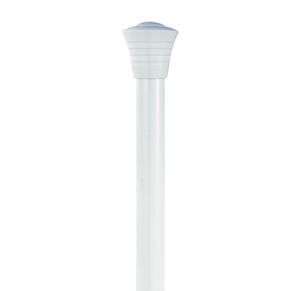 Mute Straight 16mm Diameter 1mm Thickness Aluminium Curtain Pole