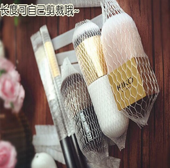 Makeup Brush Protective Mesh Sleeving , Mesh Sleeve Plastic Tube Netting PE Material