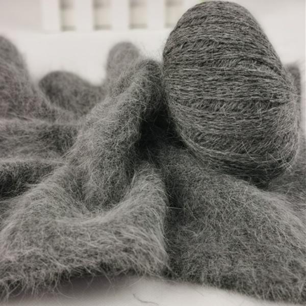 Пушистые полиамиды нежности 30% пряжи 1/7NM волос кролика Ангора 70%