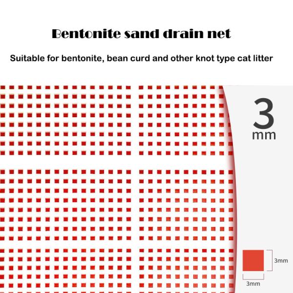 Cat Litter Box Anti-Splash Pet Dog Toilet Large Space Cat Plastic Cat Tray for Indoor