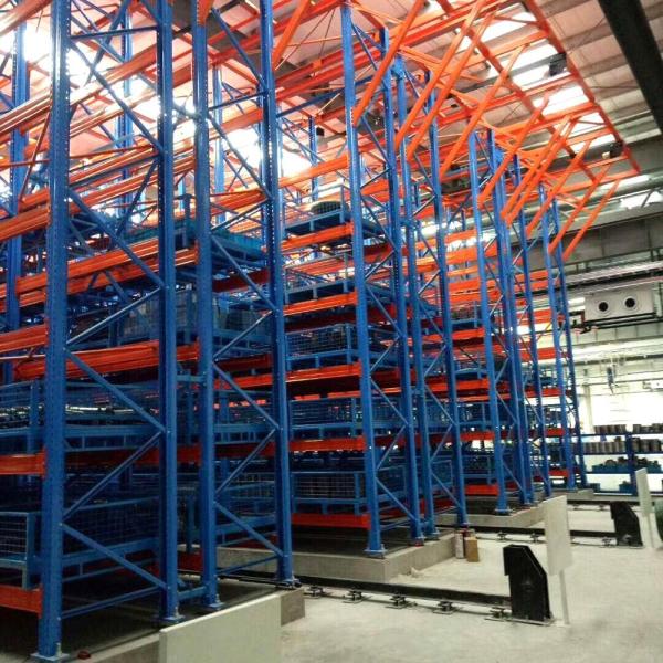 Industrial Automatic ASRS Racking System Warehouse Automated Storage Crane System