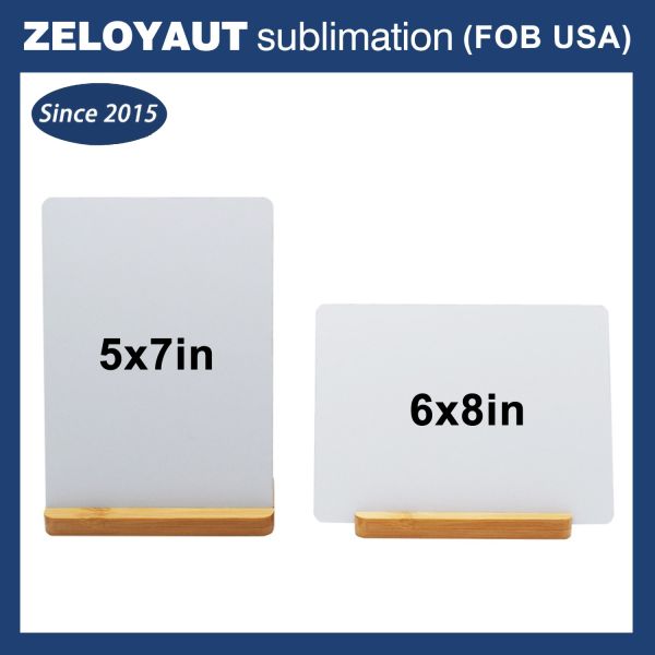 Wholesale Sublimation Blanks High Quality Hot Sales Sublimation Aluminum Sheet Photo Frame Custom HD Metal Print Blanks Gifts