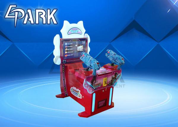 Frozen Heroes Electronic Kids Coin Operated Game Machine Shooting Gun Simulator coin operated video game machines