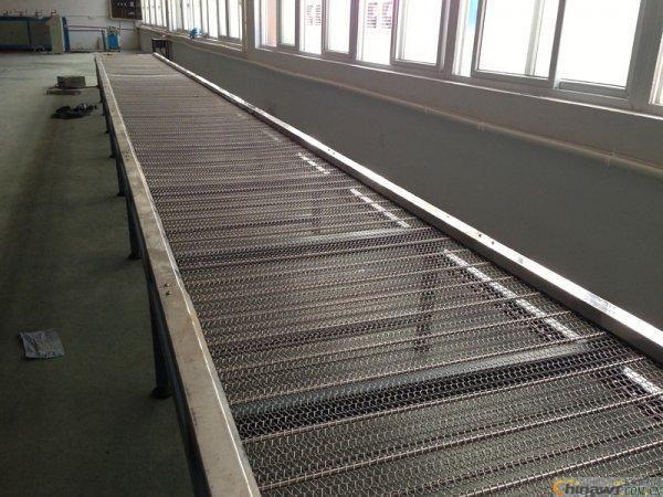 Customized Metal Chain Mesh Conveyor Belt For Continuous Dryer
