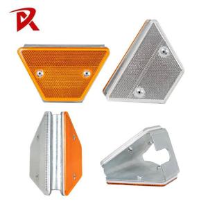 Super luminosité orange délimiteurs de circulation flexibles délimiteur de route réfléchissante