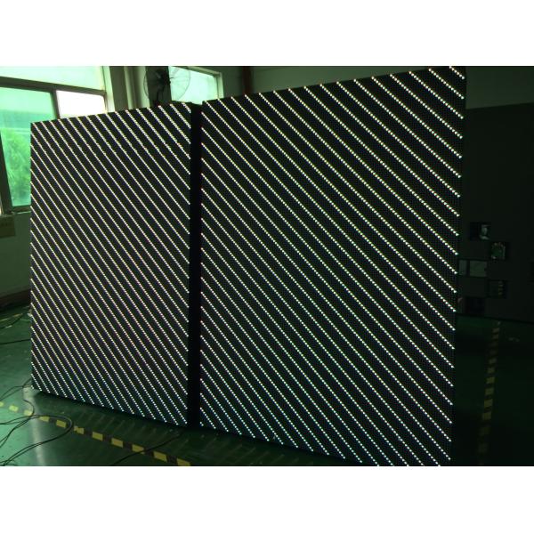 quadro de avisos impermeável exterior da exposição da propaganda do diodo emissor de luz do armário do ferro 960*960 do passo de 10mm