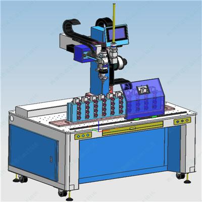 200W Fiber Laser Welder with PLC Control and Water Cooling