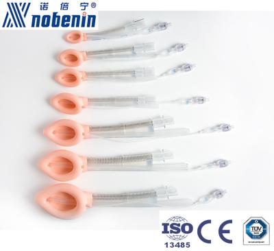 Silicone laríngeo Lma da via aérea da máscara do lúmen do dobro do PVC Multisize para a anestesia