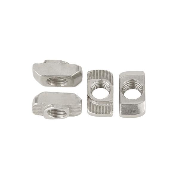 Stainless steel Series T Nuts,T Slot Nut Hammer Head Fastener ,Nut Assortment Kit for Aluminum Profile