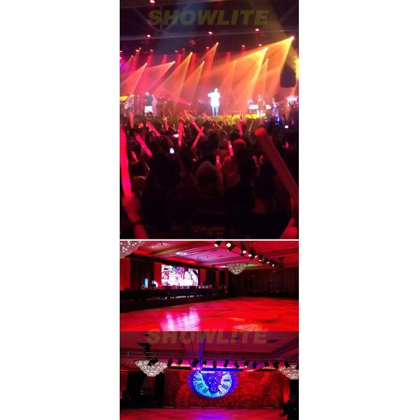 Отрегулируйте освещение этапа театра аудитории более слепое RGBWY сигнала 200W