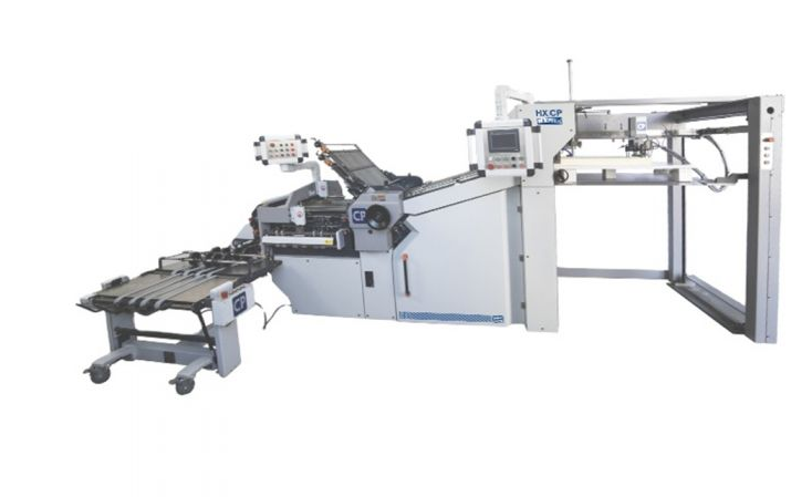 CP Gantry Pallet Folding Machine designed to handle heavy pallet loads weighing up to 2400 kilograms for folding of printed sheets