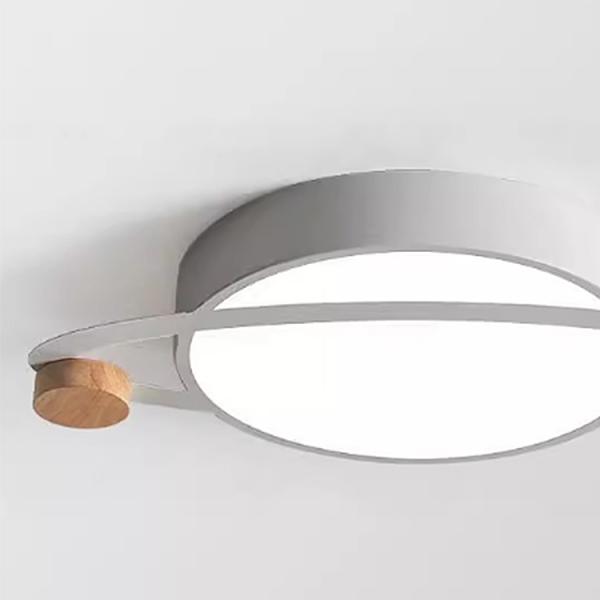 Surface Mounted Modern Acrylic LED Ceiling Lamp for Bedroom 50*50*5 DIY No Iron Base