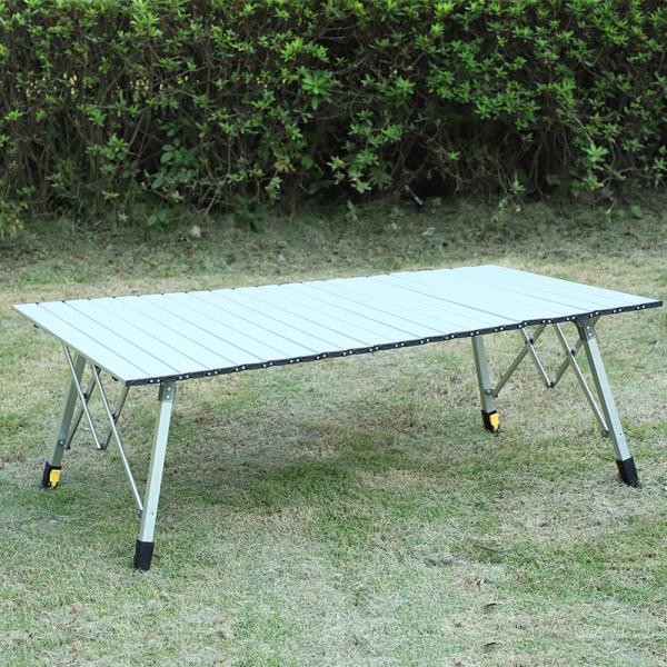 Bamboo Wood Anti Ultraviolet Foldable Outdoor Table For Picnic