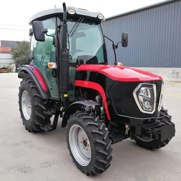 Trator diesel pequeno verde personalizado, trator da agricultura da movimentação de 4 rodas mini