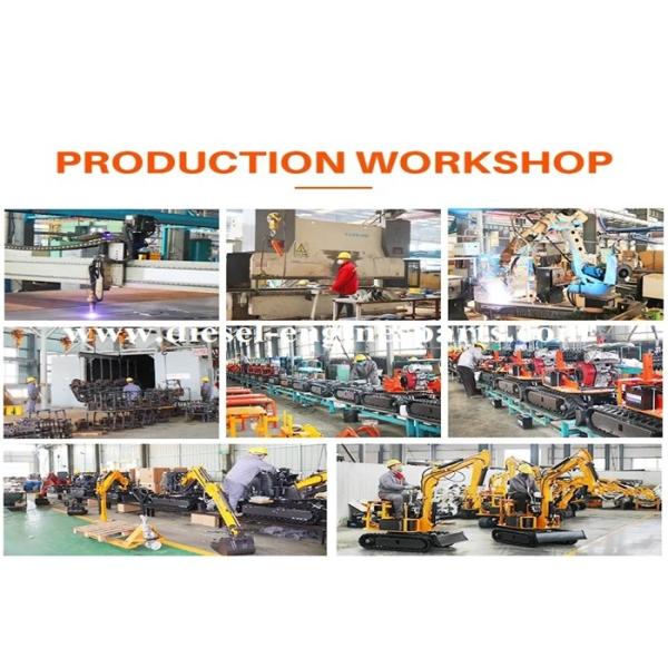 Easy Moving Hydraulic Crawler Excavator 1ton High Temperature Resistant