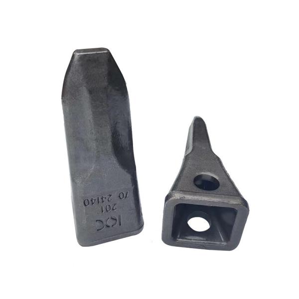 Casting Doosan Excavator Bucket Teeth Excavator Undercarriage Parts High Strength