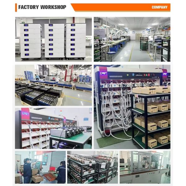 51.2V 15 KWH SPS002 Split Stackable LiFePO4 5KW Solar Inverter for Home Backup Off-Grid Use
