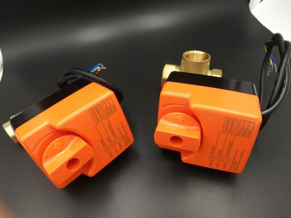 Válvula de bola motorizada válvula 220V/1P/50HZ da unidade da bobina do fã dos sistemas da ATAC