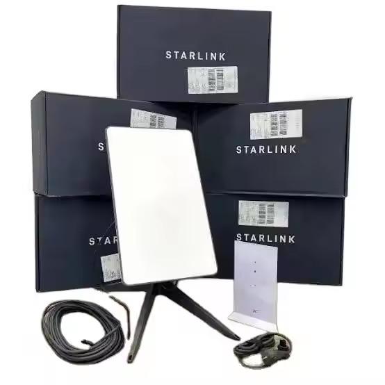 Starlink V4 Internet Numérique par Satellite avec Pièces Complètes en Plastique, Livraison Mondiale Incluse
