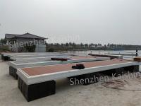 Pontoon flottant en alliage d'aluminium