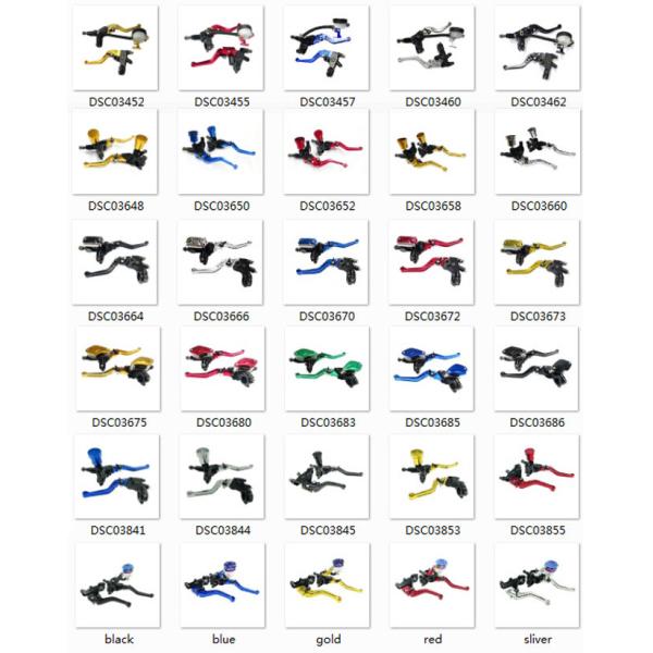 CNC Aluminum Alloy Motorcycle Modified Parts Motorcycle Master Cylinder Reservoir Brake Clutch Lever For Honda