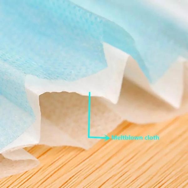 Eco Friendly Medical Protective Mask , Oem / Odm Dust Proof 3 Layer Face Mask