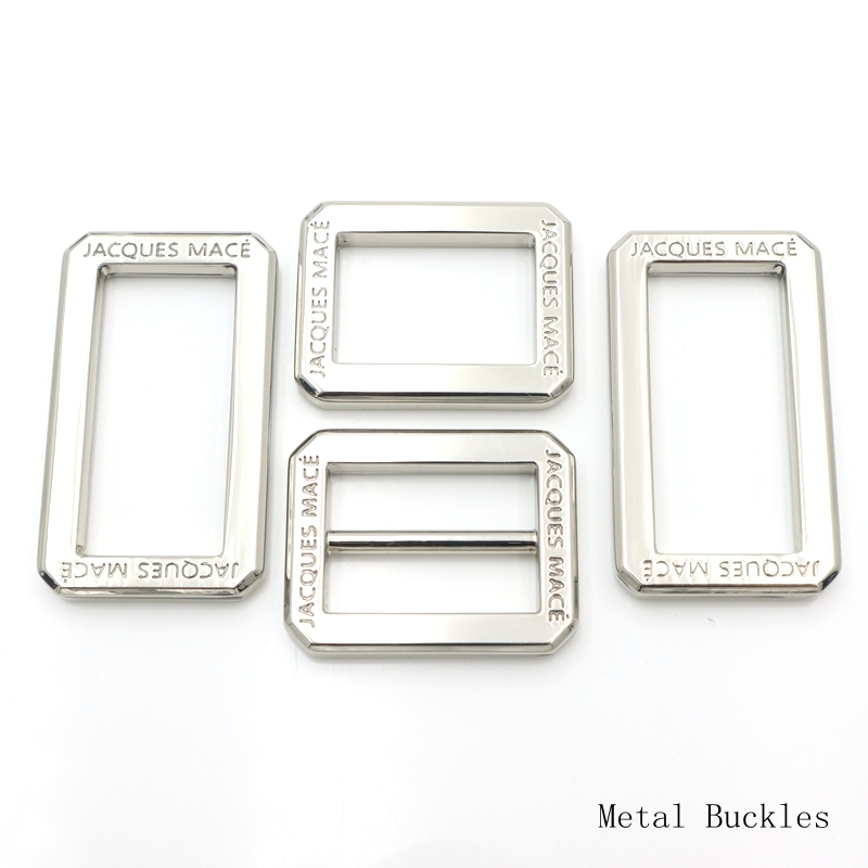 50mm Matte Black Tri Glide Buckle Center Bar Break Custom Engrave Logo