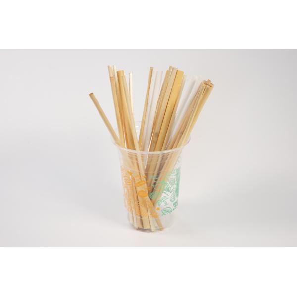 Restaurants naturels de pailles à boire de blé de clubs de barres