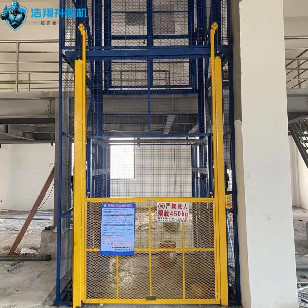 ODM Hydraulic Cargo Anden Leveling Platform with Electric Cargo Ladder Lift