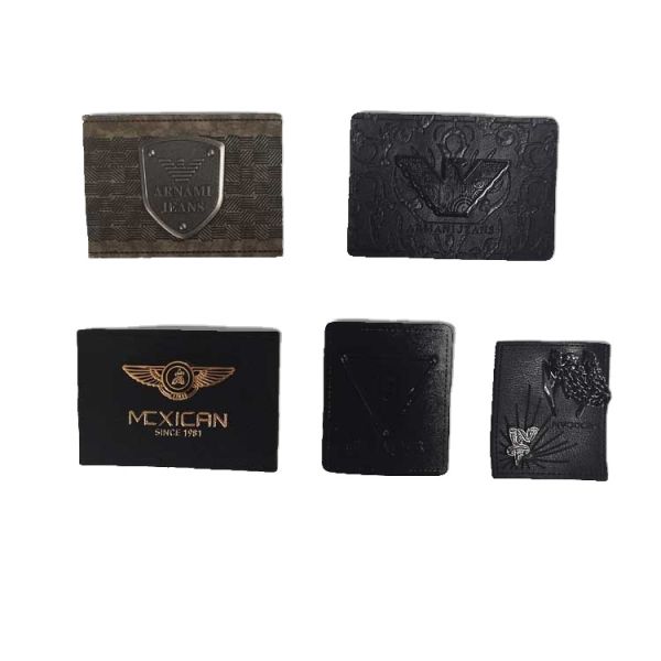 Efficient Custom LOGO Jeans Hat PU Label Tag Embossed Stamp Printing Jeans Real Leather Label Patch With Metal for Clothing