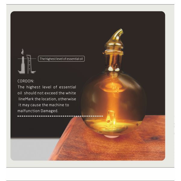 Aesthetic Aroma Home Diffuser 100cbm Coverage Office Aromatherapy Machine