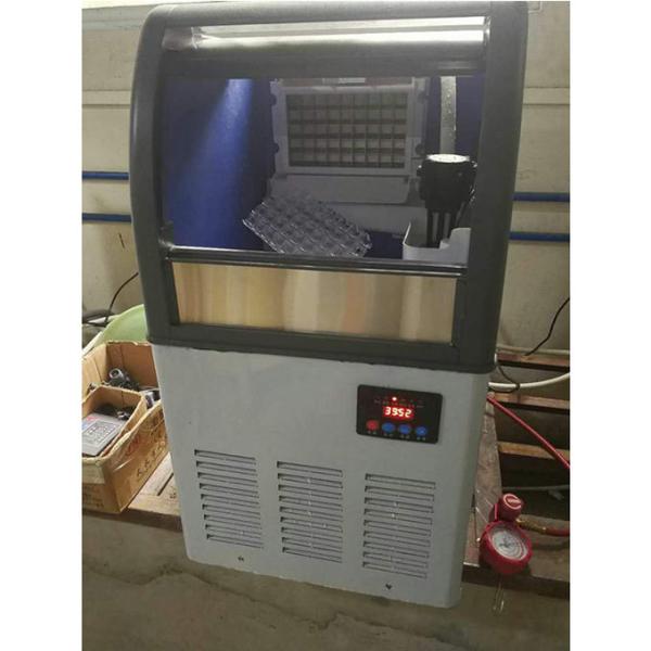 Fan Cooling 54kgs Ice Cube Maker Machine Commercial