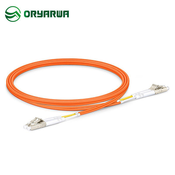 LC UPC к LC UPC 0,9 дуплекс 3m гибкого провода оптического волокна 2,0 3,0 OM2 мультимодный