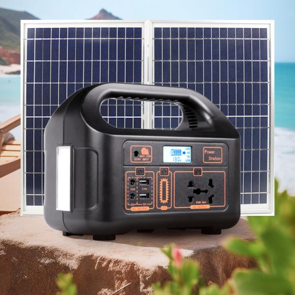 Кампинг Энергохранилище Дом Внешняя солнечная портативная станция зарядки 110 В Мобильная энергия