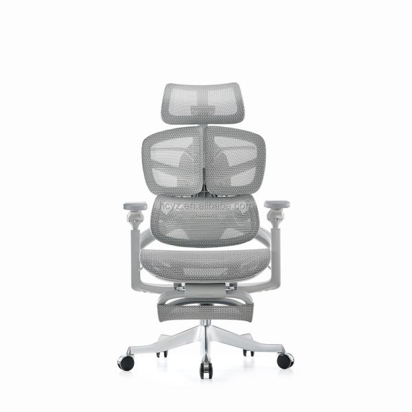 Luxury High Back up & Down Adjustable Ergonomic Computer Chair Full Mesh Recliner Executive Manager Office Chair With 6D Armrest