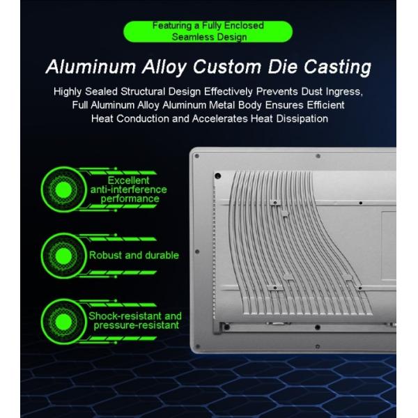 21.5-inch Embedded Industrial TouchScreen Panel PC HMI Panel PC IP65 Waterproof Lcd Monitor