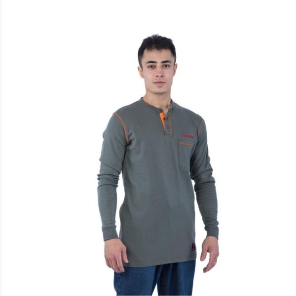 Рубашки легковеса 7oz Cat2 людей огнезащитные вяжут хлопок