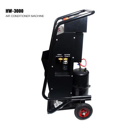 780W 8HP Portable AC Machine R134a HW-3000 AC Recharge Machine For Car