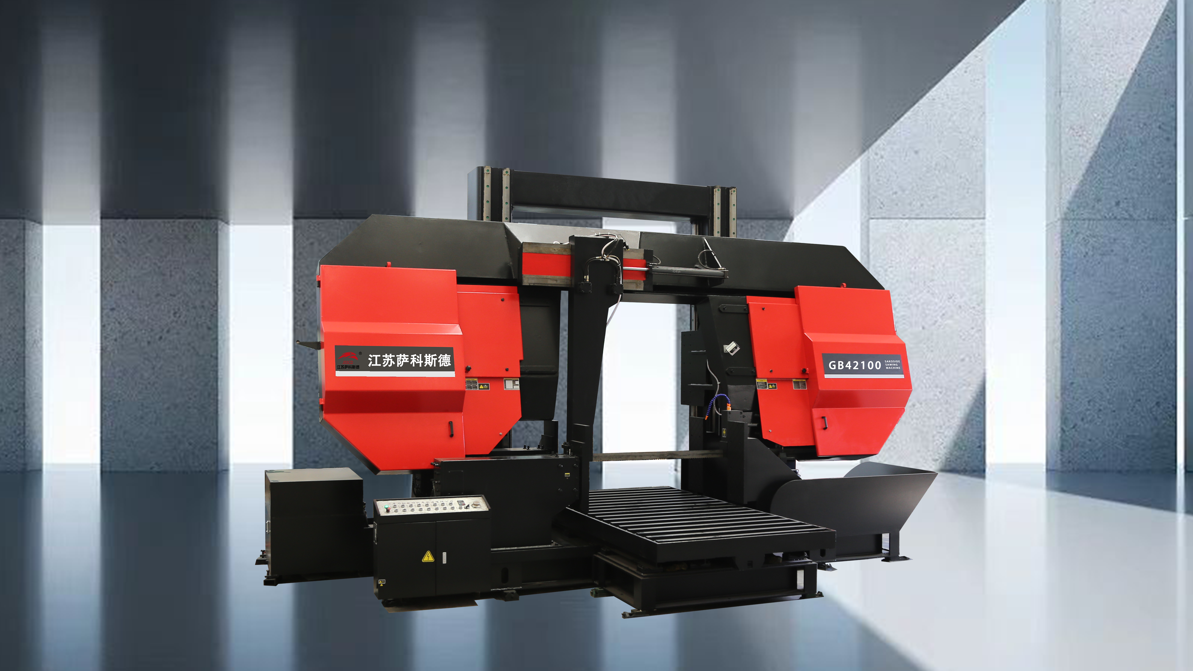 4500MM Metal Band Sawing Machine Metal Cutting Horizontal Metal Bandsaw