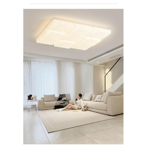 2- Modern LED Full Spectrum Eye Care Ceiling Light with Three-Colour Changing Design
