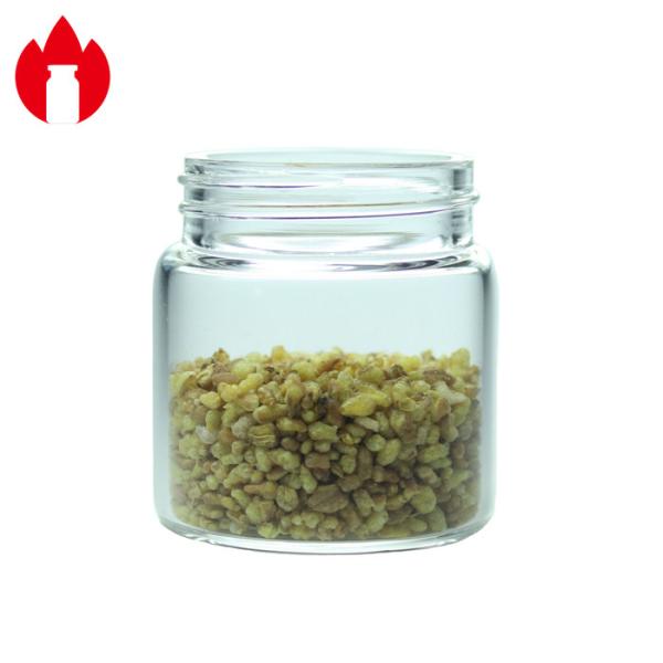 recipiente alto do frasco da garrafa de vidro do Borosilicate da boca larga de 50ml 100ml 150ml