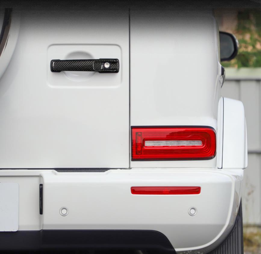 Carbon Fiber Door Handle Cover Trims for AMG G63 Brabus G500 W463A G550 Mercedes