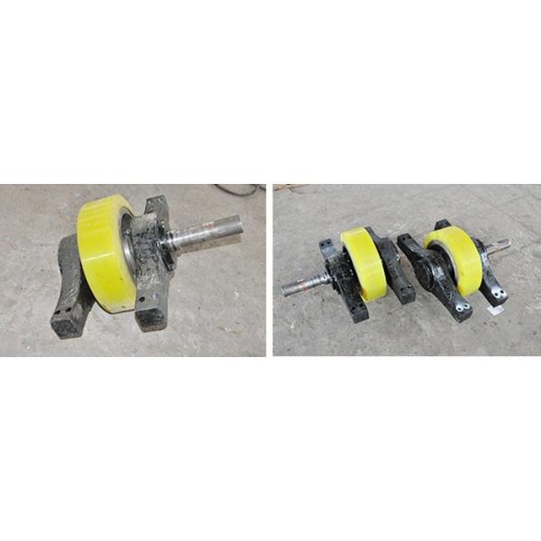 Dia 250-600mm Polyurethane Wheel Rubber Wheels for Trackless Steerable Transfer Carts