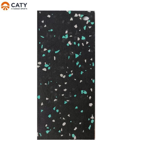 Non-Slip and Durable 5mm Commercial Rubber Flooring Rolls for Decorative and Commercial Use