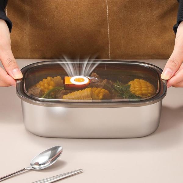 2.1-3L Capacity Metal Food Storage Containers Non-toxic And Stocked Storage