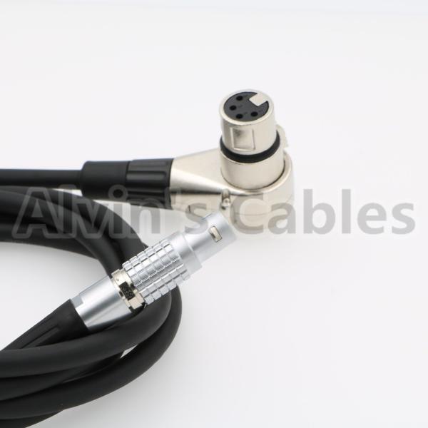 Pin de Tilta Armor Man 4 a XLR 4 Pin Female Power Cable para Ursa mágico negro